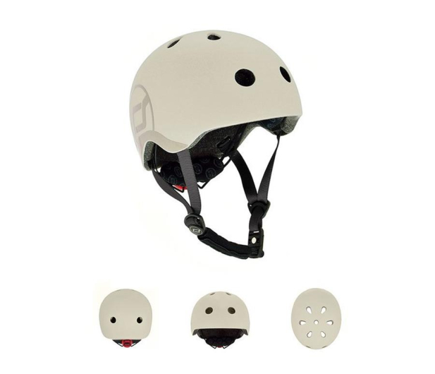 Scoot & Ride Kask Ochronny S-M dla dzieci 3+ Ash - 1014703 - zdjęcie 3